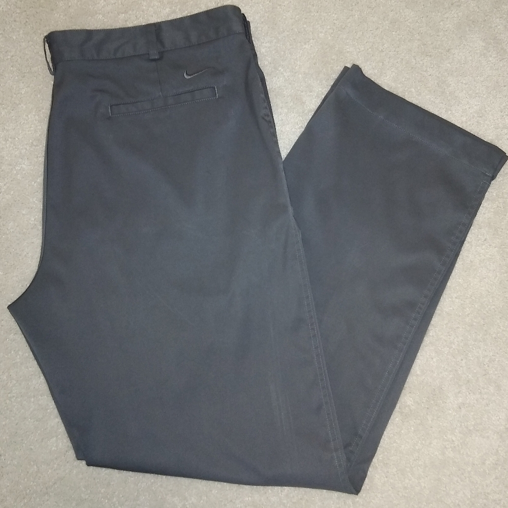 NIKE GOLF FIT DRI-FIT GRAY PANTS 40 x 32